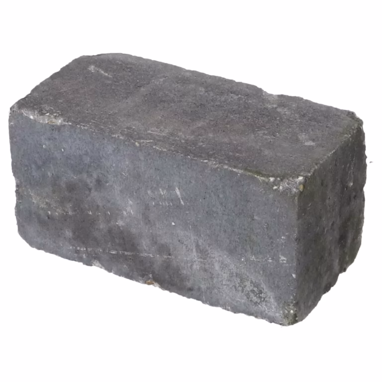 Wallblock Old 15x15x30 cm Antraciet