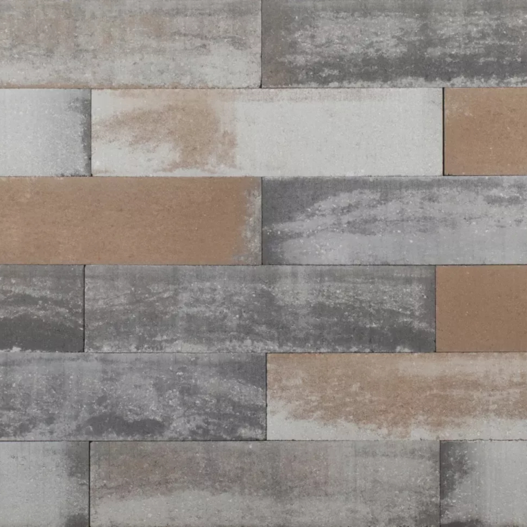 Wallblock New 12x12x60 cm Texels Bont | Bestratingsmarkt