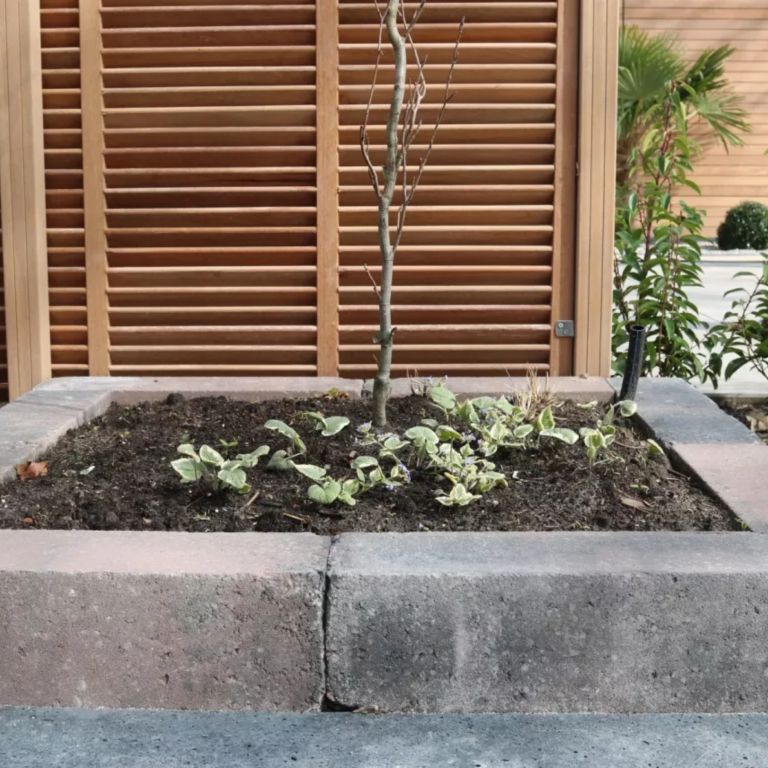 Wallblock old 15x15x60 cm Brons (2)