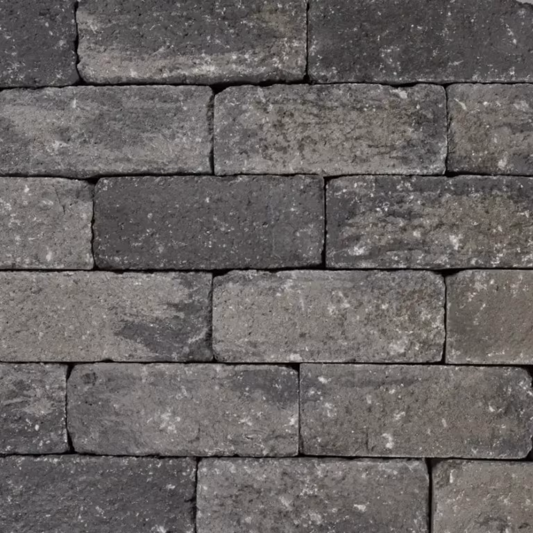 Wallblock tumbled 12x12x30 cm Zeeuws Bont