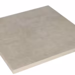 Losse tegel Kera Full Body 60x60x3 Bastogne taupe op witte achtergrond