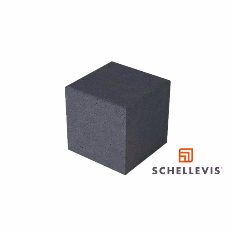 Schellevis Zitelement Kubus Antraciet 50x50x50