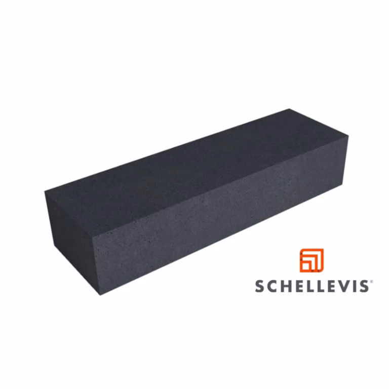Schellevis Zitelement Recht Optioneel Sokkel 200x60x40 Carbon