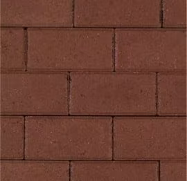Betonklinker 10 cm paars bss in een goed onderhouden buitenruimte