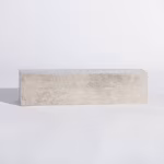 Lichtgrijs stapelblok MBI GeoPlano Lazise 15x15x60 op witte achtergrond