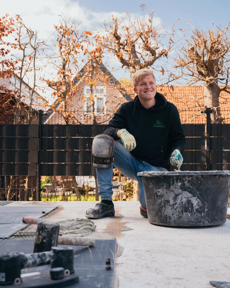 Verwerk bestrating met hulp van Bestratingsmarkt.com