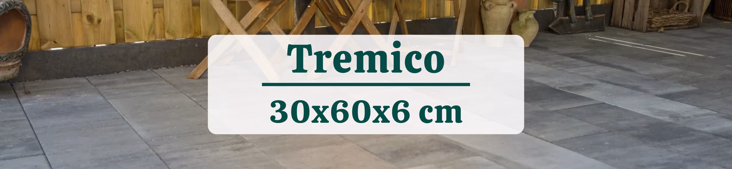 Tremico 30x60x6 cm