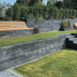 Blockstone 60x15x15 cm Black