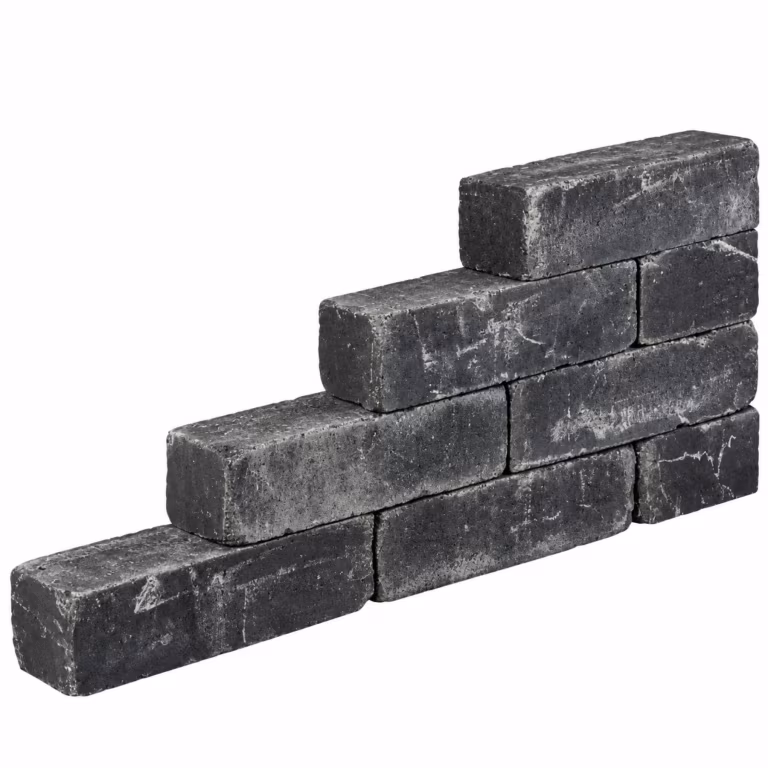 Blockstone 60x15x15 cm Black