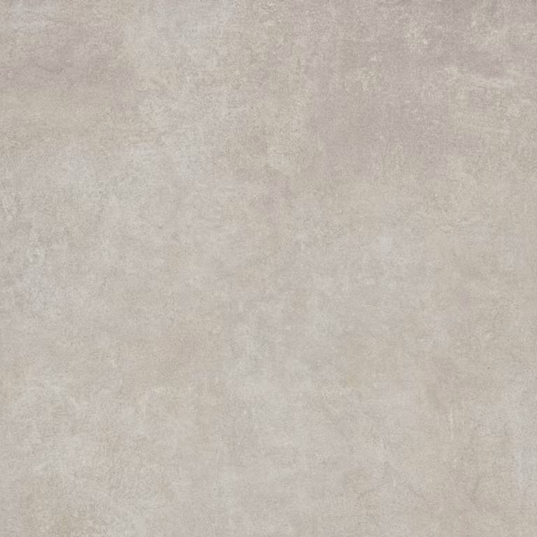 Close-up zandkleurige betonlook structuur van Cerasun 60x60x4 Pisa Sabbia