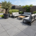 Keramiek TRE 60x60x3 cm Cilento Grigio