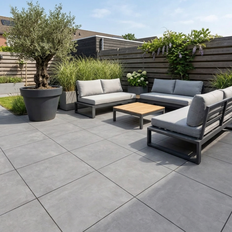 Keramiek TRE 60x60x3 cm Cilento Grigio