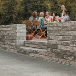 Line Block 55x20x6 cm Matterhorn