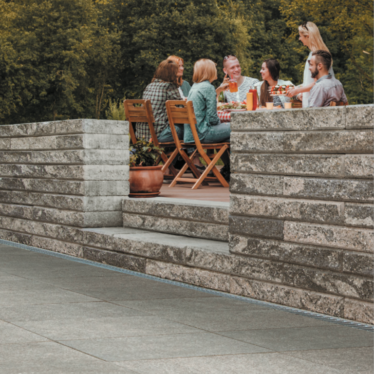 Line Block 55x20x6 cm Matterhorn