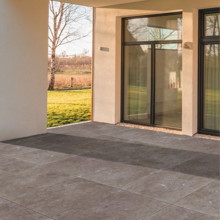 Natuursteen Blue Moon Honed Linea 80x80x3 cm