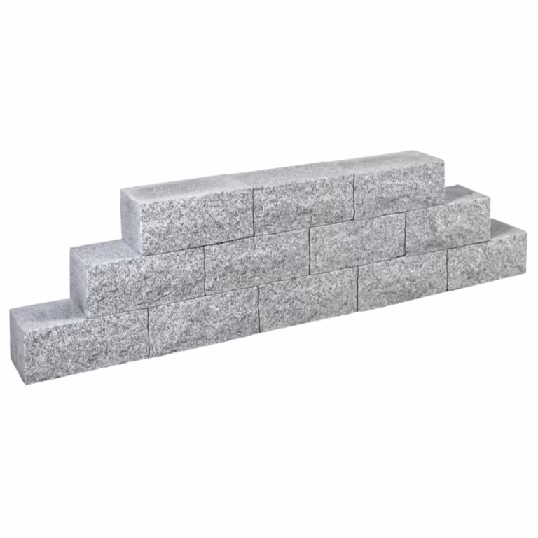 Natuursteen Castle Rock Graniet Lichtgrijs Rockface 35×17,5×15 cm