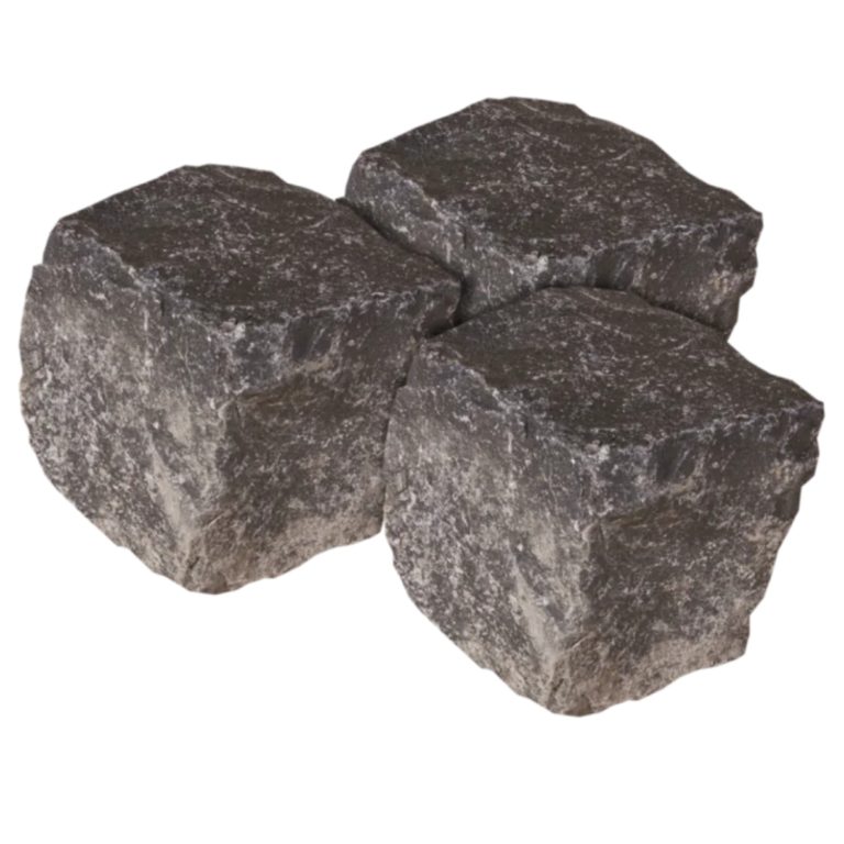 Natuursteen Kinderkoppen Basalt 8×11 cm