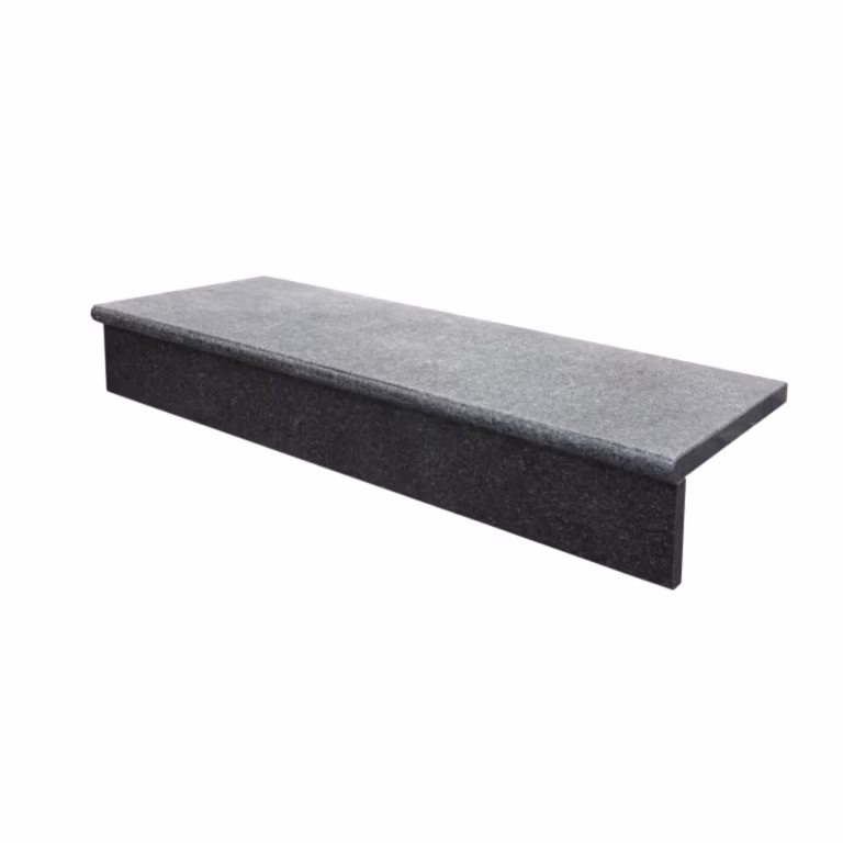 Natuursteen Stootbord Pacific Black Piazzo Linea 100x12x2 cm