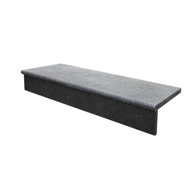 Natuursteen Stootbord Pacific Black Piazzo Linea 100x12x2 cm