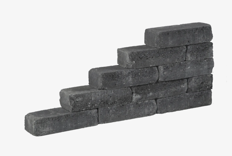 Pilestone Line 40x15x10 cm Coal