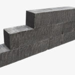 Blockstone 45x15x15 cm Black