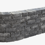 Pilestone 23/17×21,5×10 cm Coal