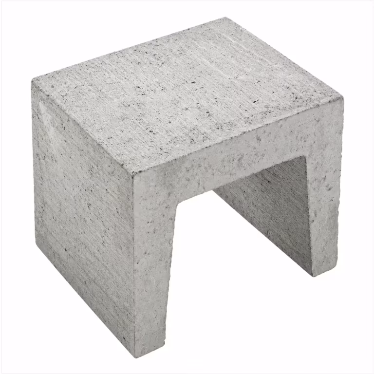 U element 40x50x40 cm Grijs