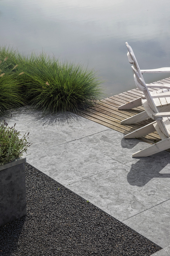 Natuursteen Blue Moon Piazzo Elegance 60x60x2,5 cm tuintegel