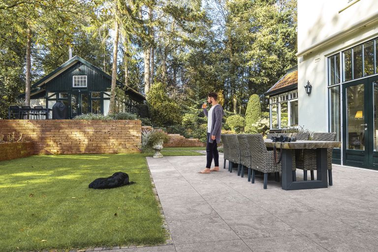 Natuursteen Blue Moon Piazzo Elegance 60x60x2,5 cm terrastegel