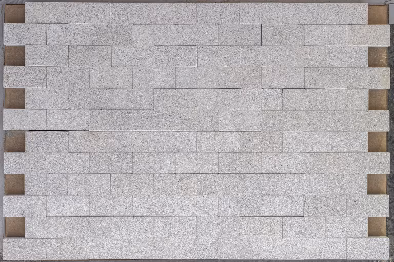 Natuursteen Graniet Grey Piazzo Elegance Linea 20x10x5 cm bestrating