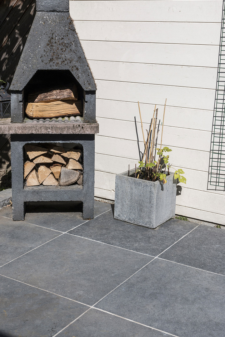 Natuursteen Black Beauty Basic 60x60x3 cm terrastegel
