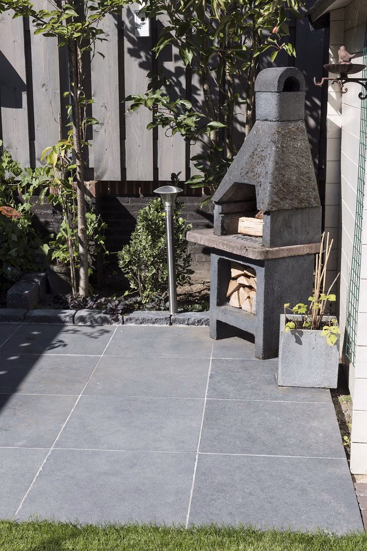 Natuursteen Black Beauty Basic 60x60x3 cm tuintegel