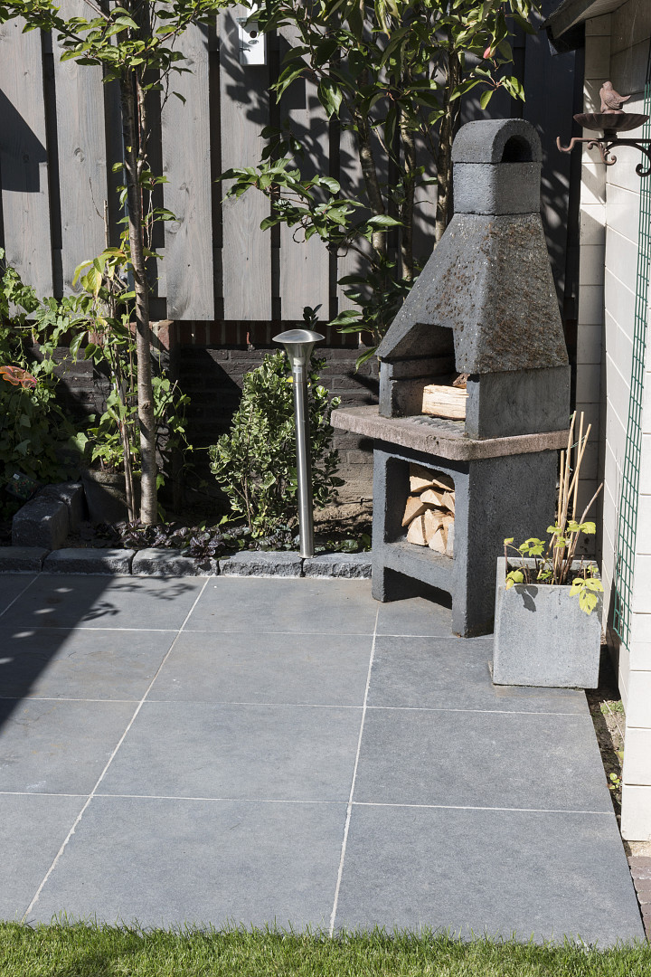 Natuursteen Black Beauty Basic 60x60x3 cm tuintegel