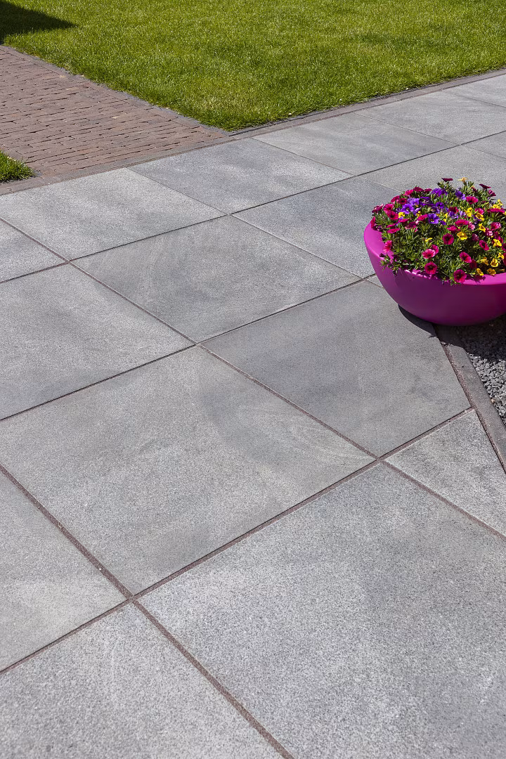 Natuursteen Tahiti Blue Piazzo Elegance Linea 60x60x3 cm terras