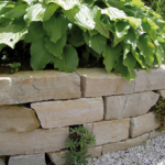 Natuursteen Stapelblok Aseria Yellow 8-12/20-30 cm border