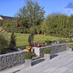 Natuursteen Graniwall Grey Rockface 40x16x8 cm blokken