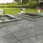 Cerasun 60x60x4 cm Cemento Antracite sfeer