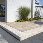 Natuursteen Traptrede Travertino Antique 35x15x100 cm opstap