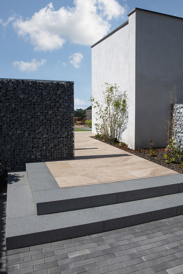 Natuursteen Traptrede Tahiti Blue Piazzo Linea 35x15x100 cm trap