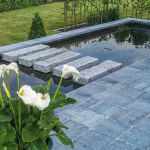 Natuursteen Opsluitbanden Graniet Lichtgrijs Classic 10x25x75 cm banden