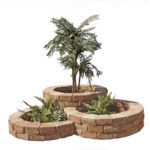 Pilestone Bloembak 210x210x50 cm Mont Blanc