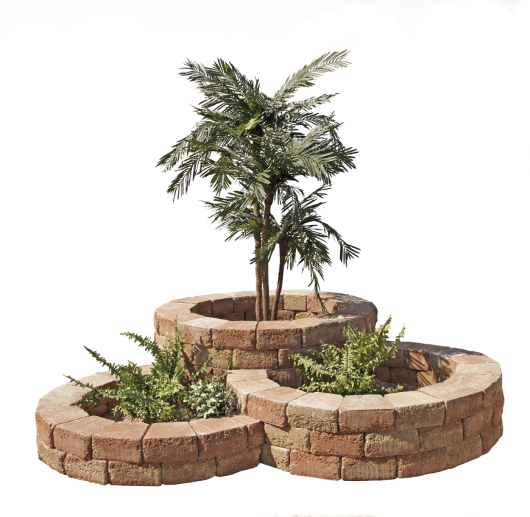 Pilestone Bloembak 210x210x50 cm Mont Blanc