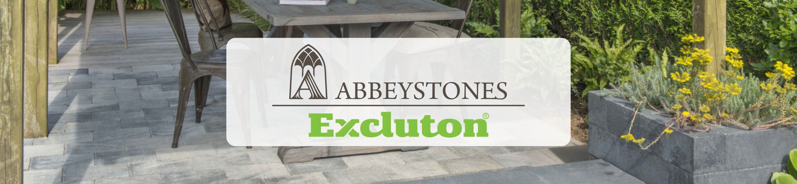 Abbeystones - 30x40x6 grijs zwart