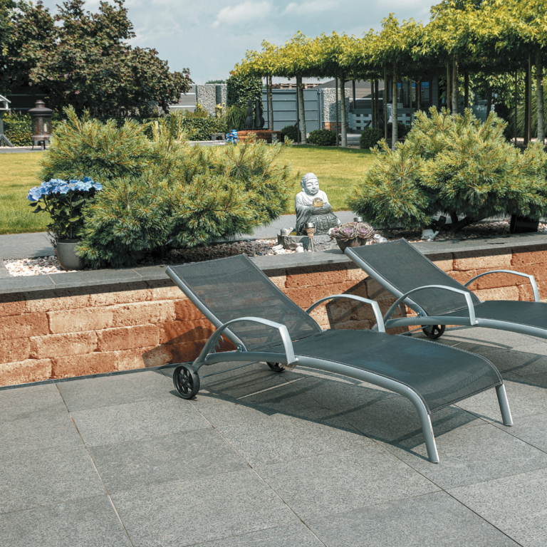 Pilestone Line 40x15x10 cm Mont Blanc