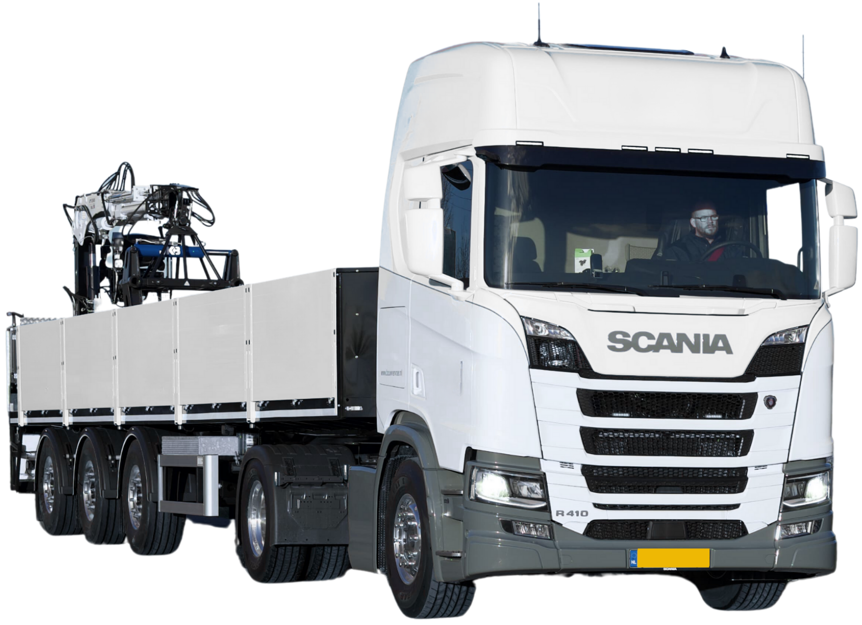 levering vrachtwagen