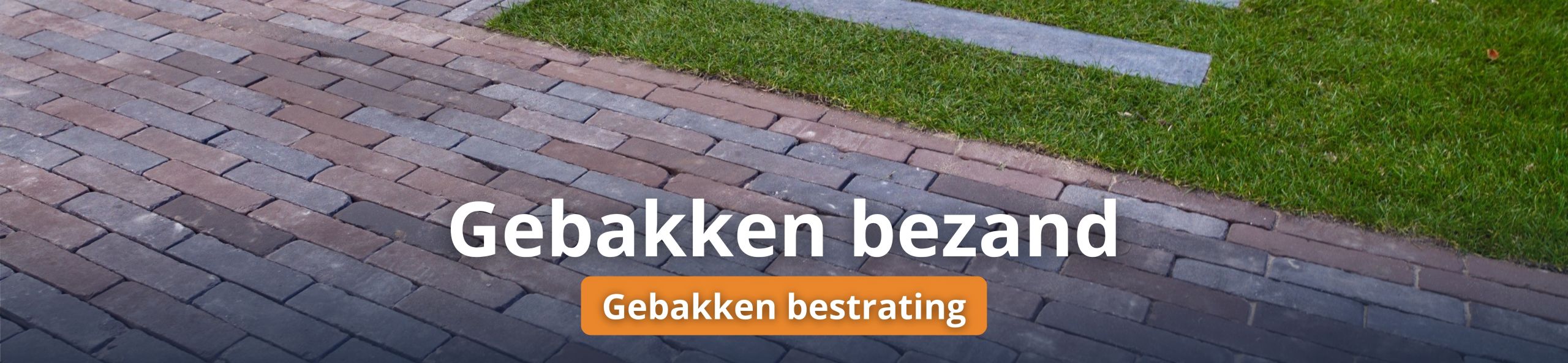 Gebakken bestrating - Gebakken bezand