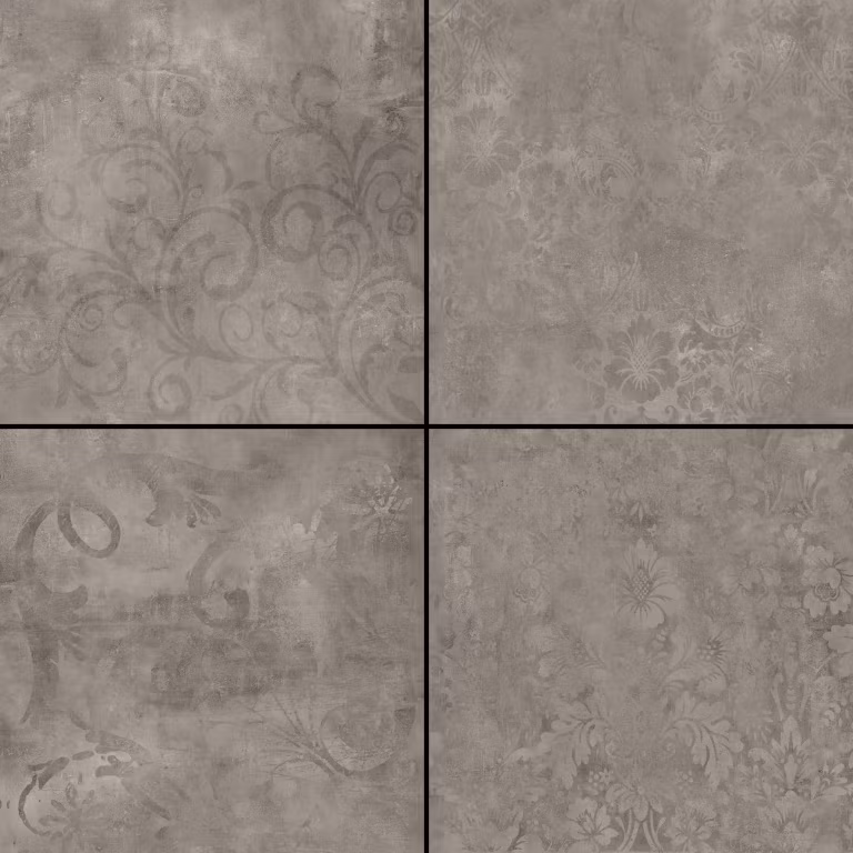 Kera Twice 60x60 Fiammato Gris Decor