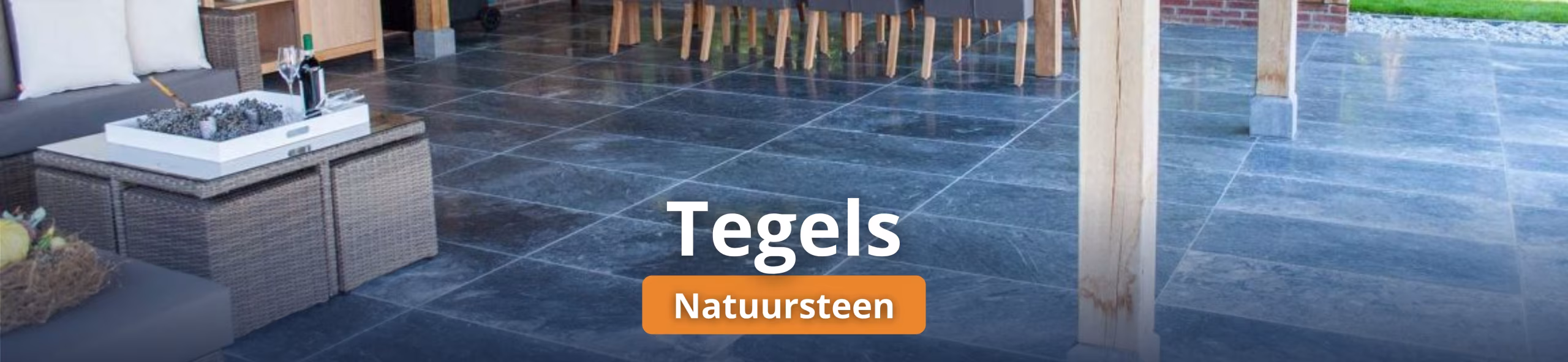 Natuursteen Tegels - Natuursteen Marmer Antique Blue Light Soft Finish 100x50x3