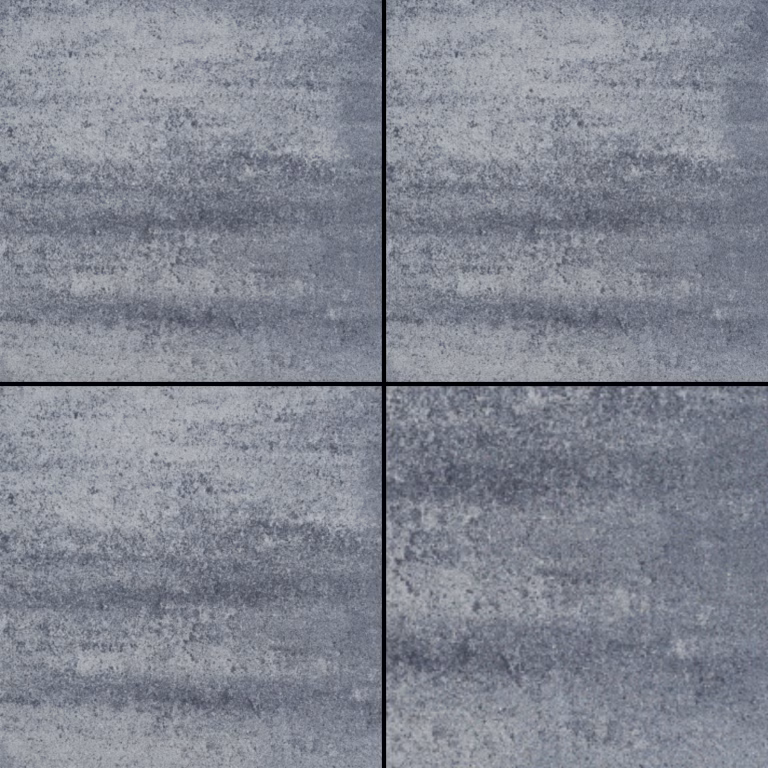 Patio square 60x60x4 cm nero_grey