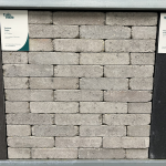 Tambour waalformaat Taupe